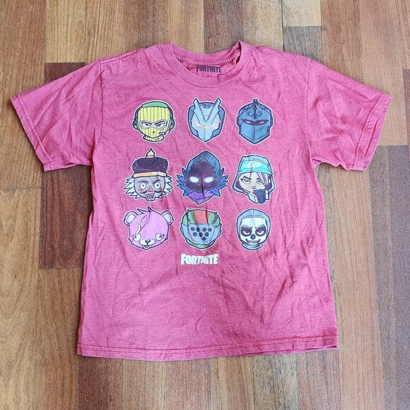 Fortnite Boys Red T-Shirt Size 14/16 - Picture 3 of 11